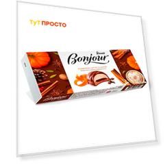 Десерт Bonjour 232г тыквенный латте конти