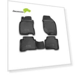 Коврики салона Element NISSAN X-Trail 2001-2007 полиуретановые черные 4 шт.