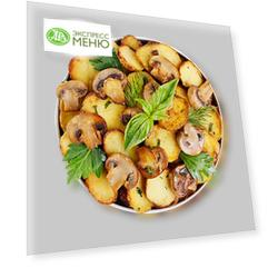 Картофель с шампиньонами жареный, «Уже Готово», 200 г