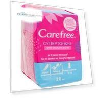 Carefree Ежедневные прокладки в индивидуальной упаковке, 20 шт (Carefree, На каждый день)