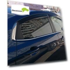 Дефлекторы окон 4 door KIA Rio Sedan 2011-2017 4 шт