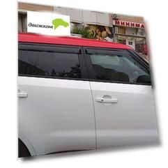 Дефлекторы окон для KIA Soul 2014-2018