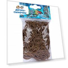 Набор резиночек для плетения Rainbow Loom для плетения Какао