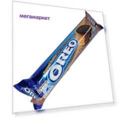 Печенье Орео 'Арахисовое масло и шоколад' (Peanut Butter & Choco) 137грамм Упаковка 24 шт