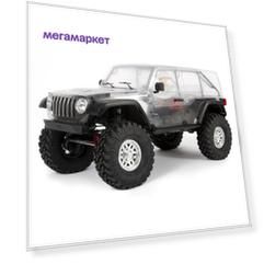 Модель для трофи 1:10 SCX10 III Jeep JLU Wrangler with Portals 4WD Kit