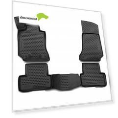 Коврики салона 3D Element MERCEDES-BENZ E-Class W212 2014> сед. полиуретановые черные 4 шт.