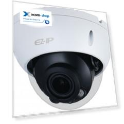 Видеокамера IP EZ-IP EZ-IPC-D4B20P-ZS 1/2.7" 2 Мп КМОП 25 к/с, 30м ИК, 0.01 Лк F2.0, вариофокальный объектив 2.8-12 мм, DWDR, 3D DNR, H.265+/H.265/H.2