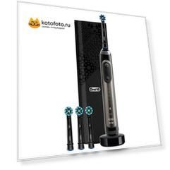Зубная щетка электрическая Oral-B Genius X Luxe Edition черный