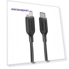 Кабель Anker PowerLine III (A8852H11) USB-C 60W 0.9m (Black)