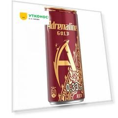 Энергетический напиток Adrenaline Gold Вишня 0.33 л