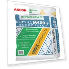 смесь сухая пескобетон м400+ (сухой бетон) каменный цветок, 40 кг