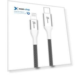 Кабель j5create JLC15W USB-C to Lightning Cable - white