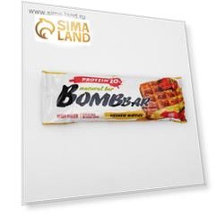 Протеиновый батончик Bombbar, венские вафли, спортивное питание, 60 г