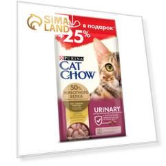 Акция +25%! Сухой корм CAT CHOW для кошек, профилактика МКБ, 2 кг