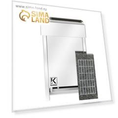 Электрическая печь Karina Eco 3, нержавеющая сталь, камень серпентинит