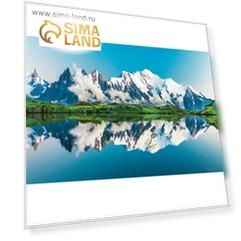 Фотобаннер, 300 × 200 см, с фотопечатью, люверсы шаг 1 м, «Отражение гор», Greengo
