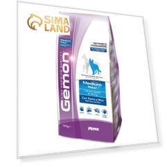 Сухой корм Gemon Dog Medium для взрослых собак средних пород, тунец/рис, 15 кг.