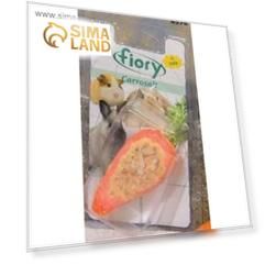 Био-камень FIORY Carrosalt для грызунов, с солью в форме моркови, 65 г