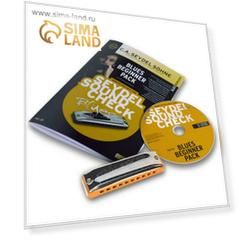 Губная гармошка Seydel Sohne 40020 Soundcheck Vol.1 STEEL Blues Beginner Pack, буклет и CD