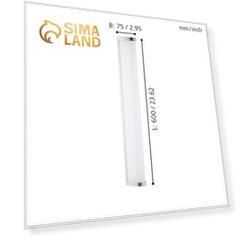 Светильник GITA 16Вт LED хром 60x60x7,5см