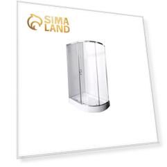 Душевое ограждение RUSH Fiji FI-A180120-L, 80x120 см, левое, стекло прозрачное, профиль хром   52786