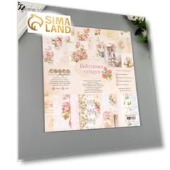 Набор бумаги для скрапбукинга CraftPaper "Бабушкин сундук" 30.5х30.5 см, 16 листов
