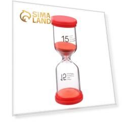 Песочные часы Happy time, на 15 минут, 4 х 11 см
