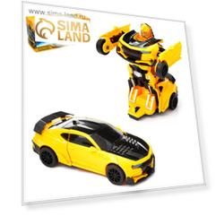 Робот инерционный «Автобот», трансформируется автоматически при столкновении, МИКС