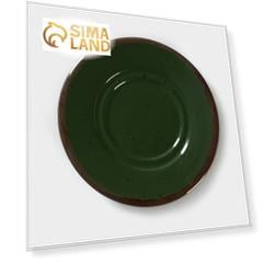 Блюдце универсальное Punto verde, d=15 см, цвет зелёный