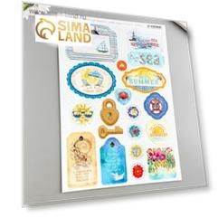 Набор чипборда "Sea adventure" 21х29,7 см