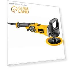 Полировальная машина DeWalt DWP 849 X, 1250Вт, d=180 (150/230)мм, 0-3500об/мин, 3.0кг