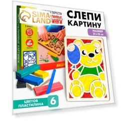 Пластилиновые картинки «Мишка»