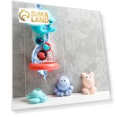 Набор игрушек для ванны «Дельфин + 3 игрушки»