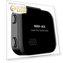 Радар-детектор Sho-Me Quattro Signature