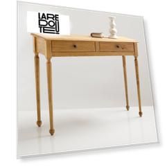 Консоль с 2 ящиками из массива сосны, Authentic Style