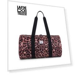 Сумка спортивная с леопардовым рисунком DUFFLE 22 л