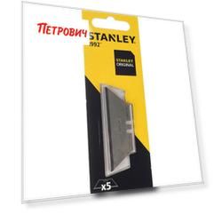 Лезвие для ножа Stanley 19 мм трапеция (5 шт.)
