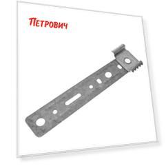 Анкерная пластина для профиля Rehau поворотная 150х25х1.2 мм (10 шт.)