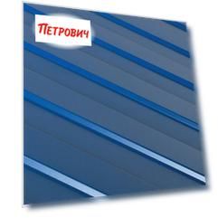 Профнастил С8 1.20х2.00 м толщина 0.37 мм синий RAL5005