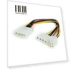 Разветвитель питания Gembird Molex->Molex + ATX 4 пин CC-PSU-4
