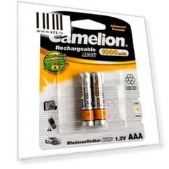 Аккумулятор Camelion NH-AAA1000BP2 1000 мАч AAA 2 шт