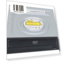 Привод для ПК DVD-ROM LG DH18NS60/61 SATA черный OEM