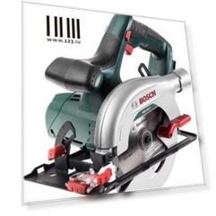 Пила циркулярная BOSCH PKS 18 LI (0.603.3B1.300)  2Ач 18В круг150мм 3800об/мин 2.6кг