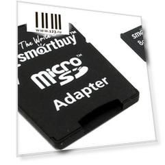 Карта памяти Micro SDHC 8GB Class 10 SmartBuy SB8GBSDCL10-01