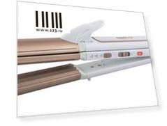 Щипцы Scarlett SC-HS60047 50Вт макс.темп.:180С покрытие:керамическое белый/песочный
