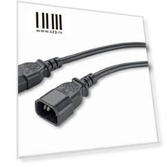 Кабель APC Power Cord, IEC 320C13  to IEC 320 C14 [AP9870]