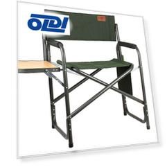 Кресло Camping World Mister CL-011 (с боковым откидным столиком, цвет зеленый,  нагрузка 130кг, вес 3,75)