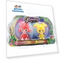 Набор фигурок Glimmies Doterella и Cornelie 6 см