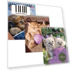 Блокнот Hatber Милые котята A6 40 листов