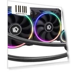 Комплект водяного охлаждения ID-COOLING ZOOMFLOW 240 LGA2011/1366/1151/50/55/56/TR4/AM4/FM2/+/FM1/AM3/+/AM2/+/ (6шт/кор,TDP 250W, Addressable RGB FAN and PUMP, PWM, DUAL FAN 120mm, Пульт управления) RET